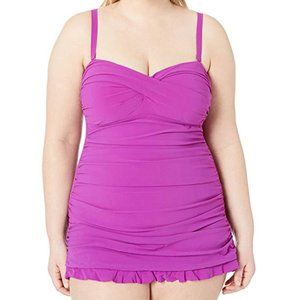Profile by Gottex Women's Plus-Size Classic Bandea